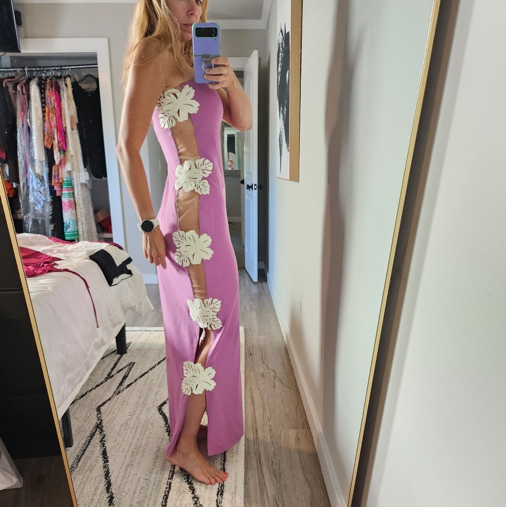 SOLD FIRM Bahia Maria x Anthropologie Maui Strapless Dress - Picture 16 of 17